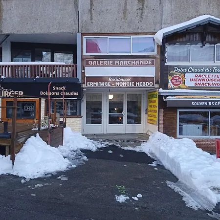 Apartment 5 Pers, Balcon, Cuisine Equipee, Casier A - Fr-1-404-351 La Mongie